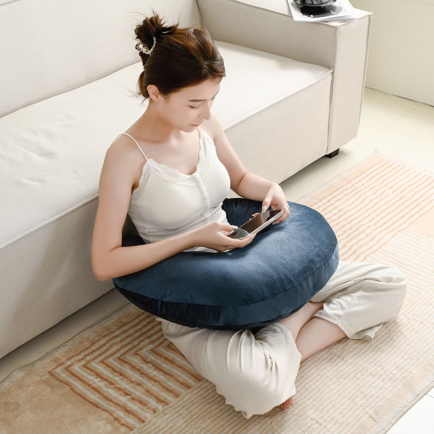 New Reading Pillow, Backrest Pillow, Stress Relief Pillow, Casual Lounge Pillow, Student Learning Pillow, Entertainment Hand Pillow, Video Watching Pillow