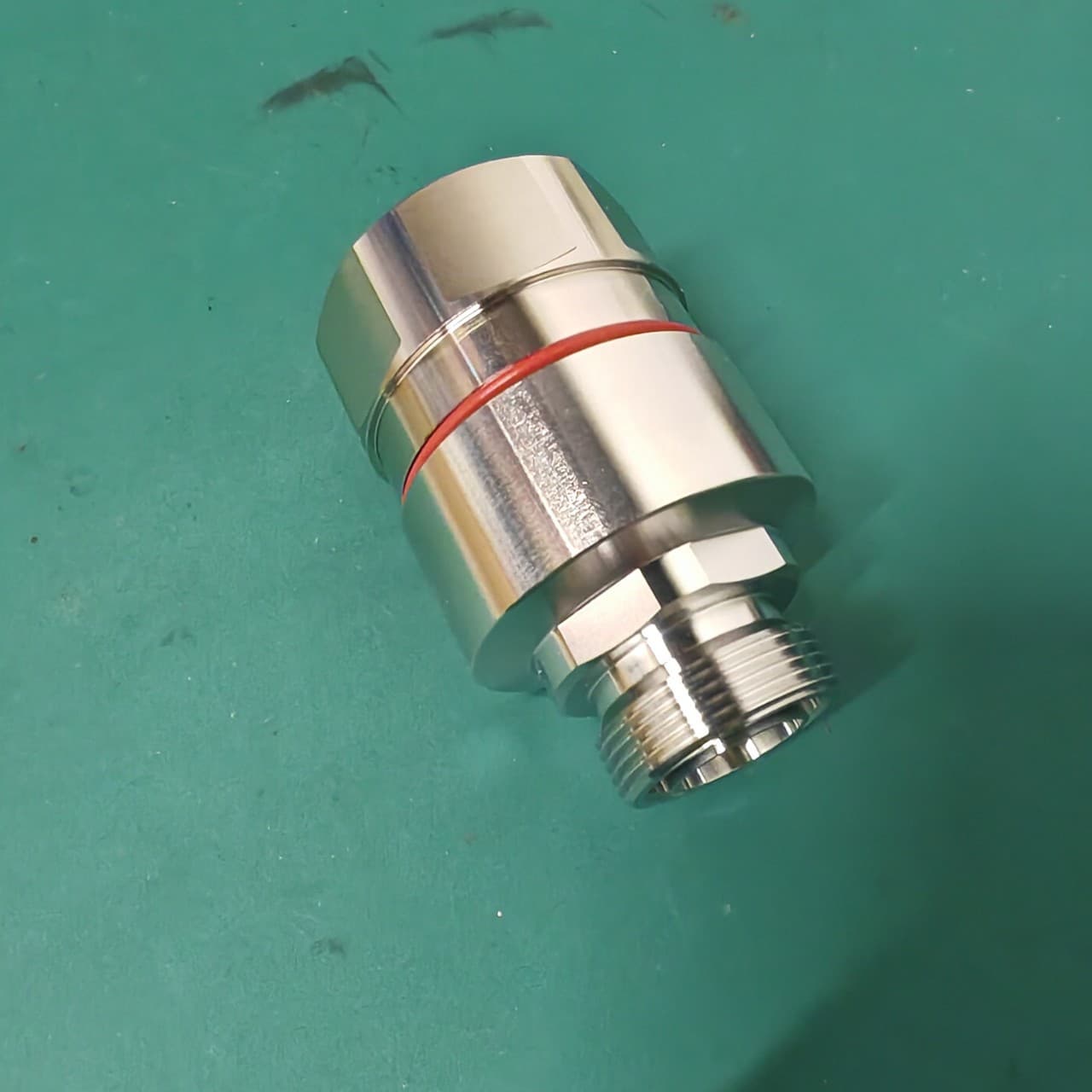 5/4 leaky cable DIN female connector L29-7/16 DIN type female to 50-32 leaky cable connector DIN-K