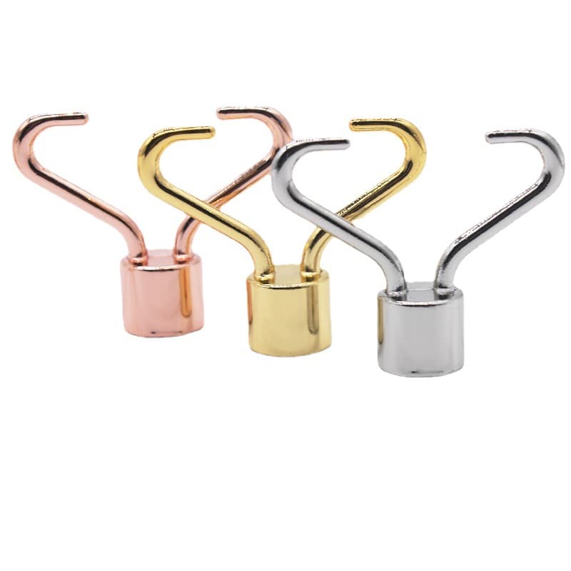 Jade Roller Massager Stand Crystal Face Slimming Massager Stand Massager Zinc Alloy Accessories Factory Direct Supply