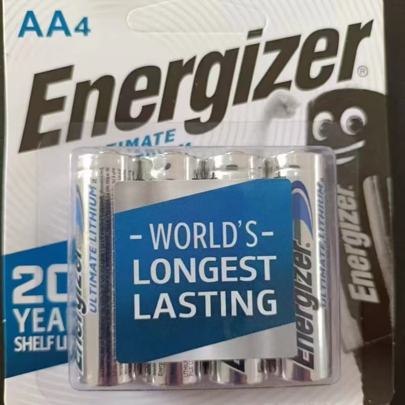 Energizer enerizerAA5 No. AAA7 lithium battery 1.5VL91FR6 lithium battery camera remote control play