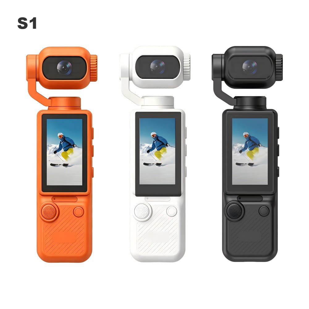 Cross-border Best-selling Handheld Gimbal Camera Outdoor Vlog Pocket Camera HD 4K Factory Wholesale Action Camera