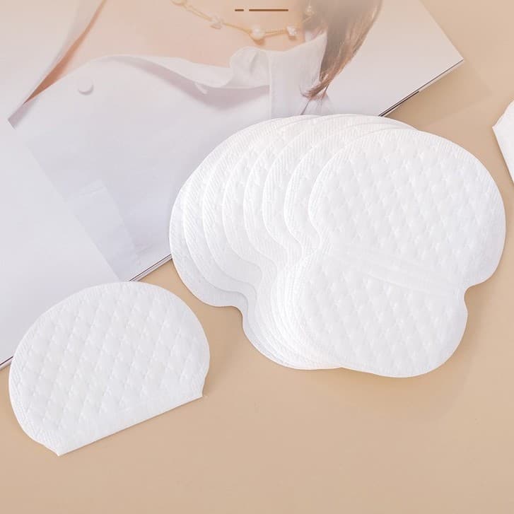 Summer invisible ultra-thin breathable collar stickers, armpit antiperspirant stickers, hat brim stickers, underarm sweat absorbent stickers, deodorant sweat absorbent pads
