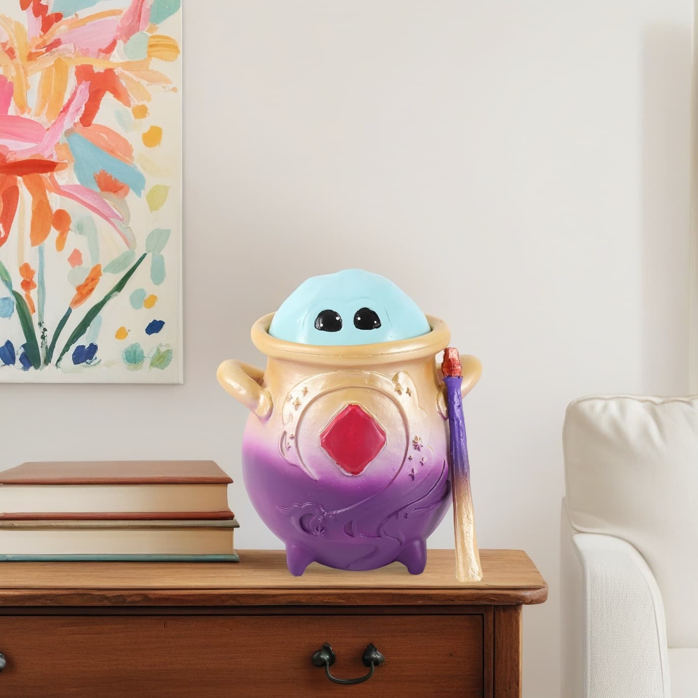 Cross-border Mystery Pot Magic Decorative Resin Ornament Surprise Pet Interactive Blind Box Birthday Gift Design Figurine