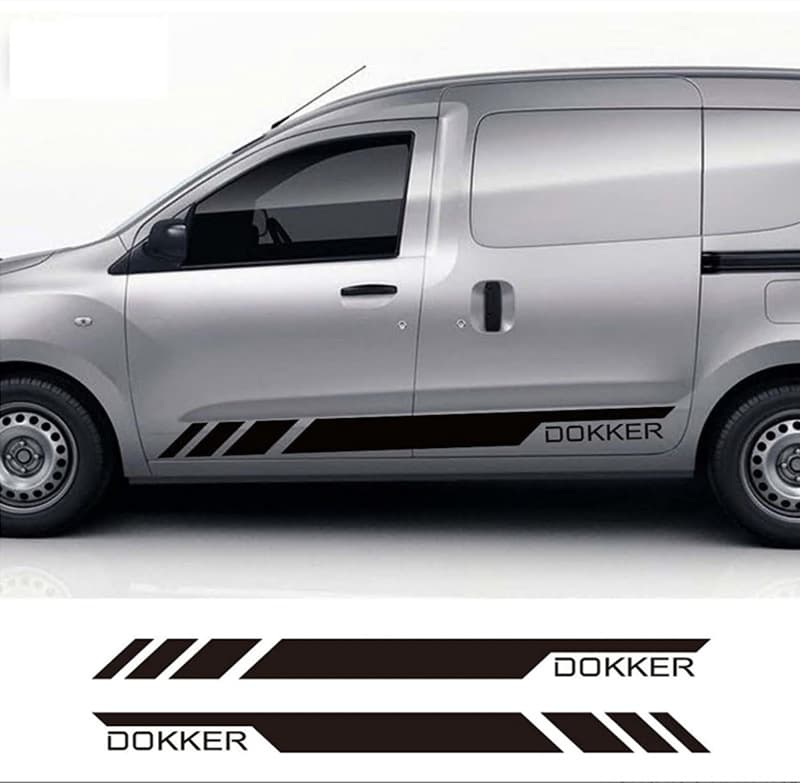 Suitable for Ducati Dokker Side Skirts Car Stickers Modified Personalized Stickers Body Stickers A871