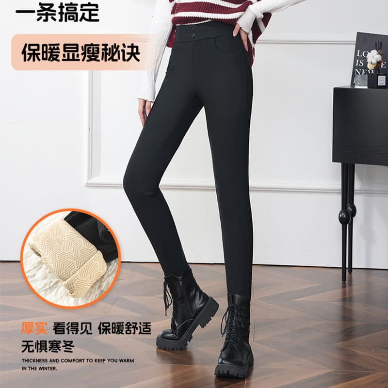 Cold Resistant Down Pants Goose Down Pants 2025 Winter New Extra Thick Warm Outdoor Wear Fashion Women's Versatile Outdoor Wear Long Pants
