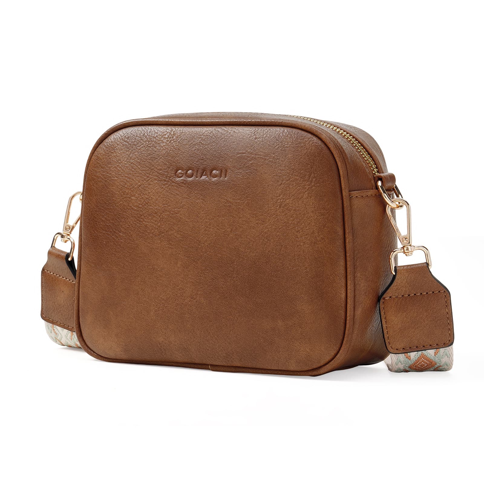 Cross-Border Pu Retro Leather Bag Women's New Trendy Color Matching Crossbody Bag Fashionable Simple One-Shoulder Small Square Bag Ready for Sale