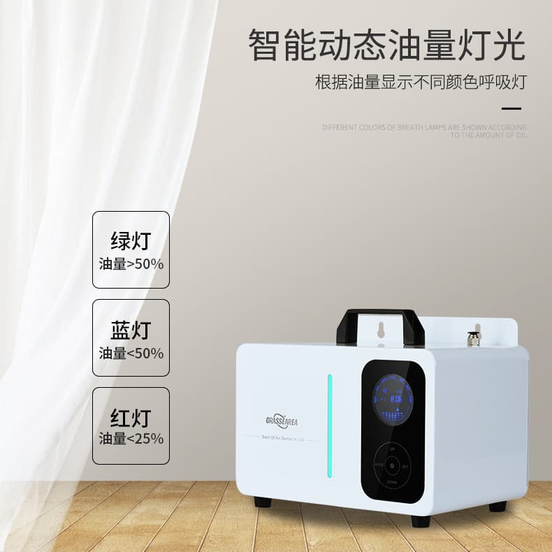 Central Air Conditioning Scent Diffuser Fresh Air Fragrance Machine Aromatherapy Diffuser Essential Oil Automatic Timer Spray Machine Commercial Aromatherapy Diffuser