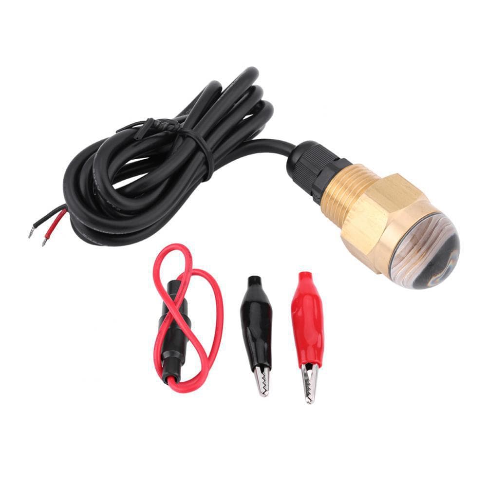 IP68 Waterproof Marine Copper Underwater Light with High-brightness LED Lens for Boat Bottom Atmosphere and Aquarium Lighting