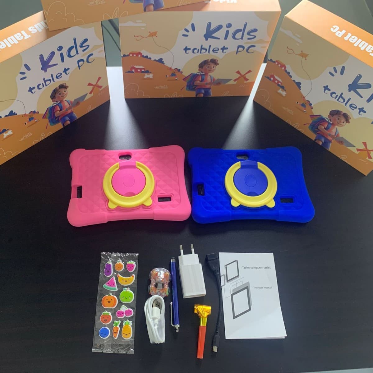 Cross-border A133 quad-core 7-inch kids' tablet, student educational computer wholesale, children's software learning machine
