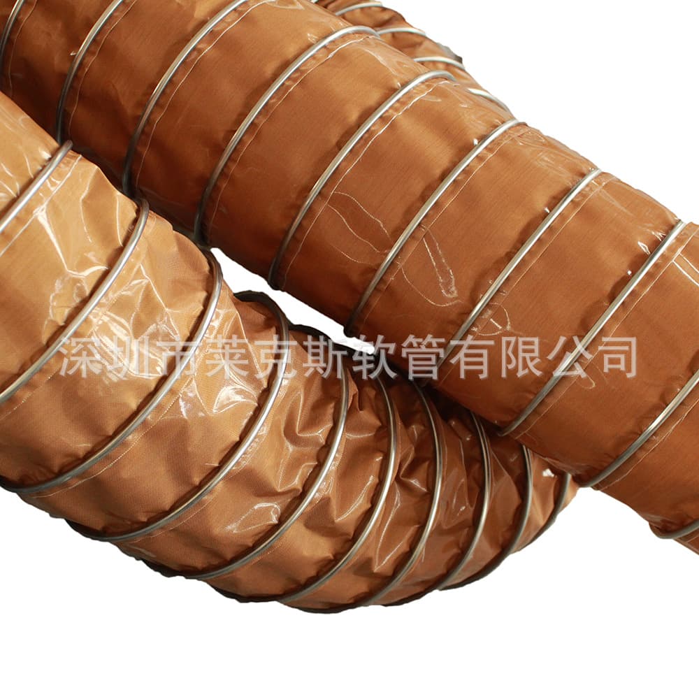 PTFE coated hose, corrosion and acid/alkali resistant, 304 steel coil, excellent UV and ozone resistance, original manufacturer shipment