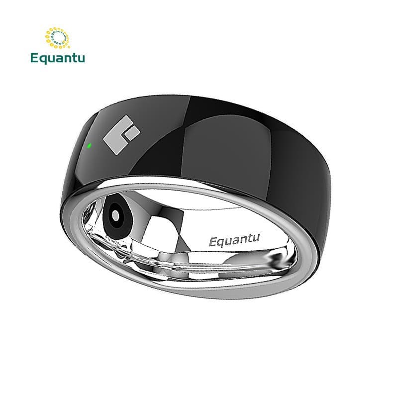 Southeast Asia smart ring vibration timing display time reminder counting function electronic wearable jewelry ring