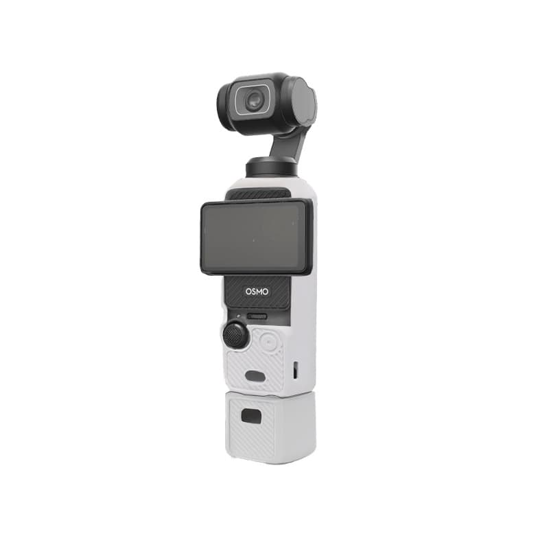 Protective Case for DJI Pocket, Silicone Case for Osmo Pocket Camera, Screen Cover, Anti-Scratch Protective Shell