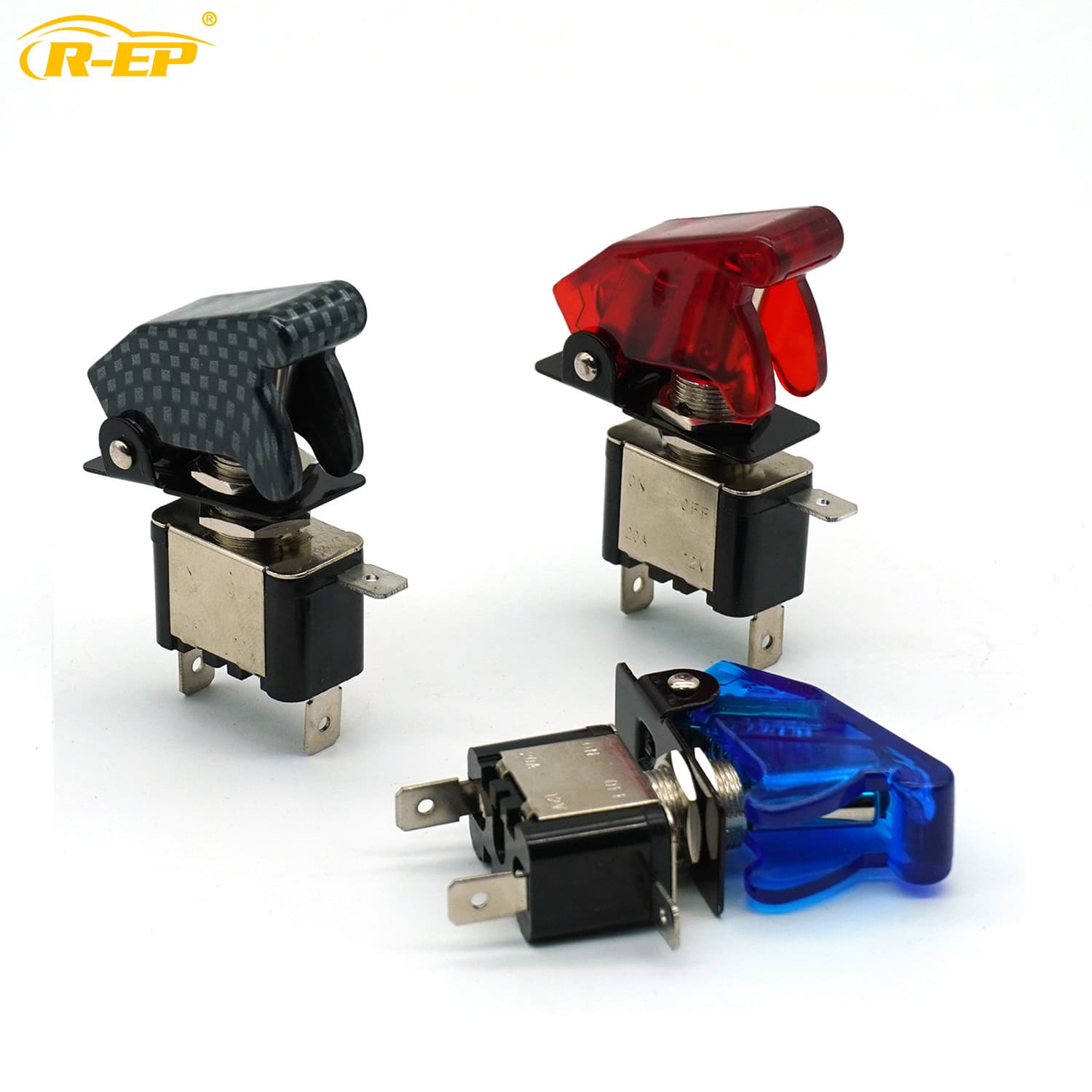 Automobile electrical toggle control switch 12V modified universal suitable for racing cars, yachts, ships and trucks