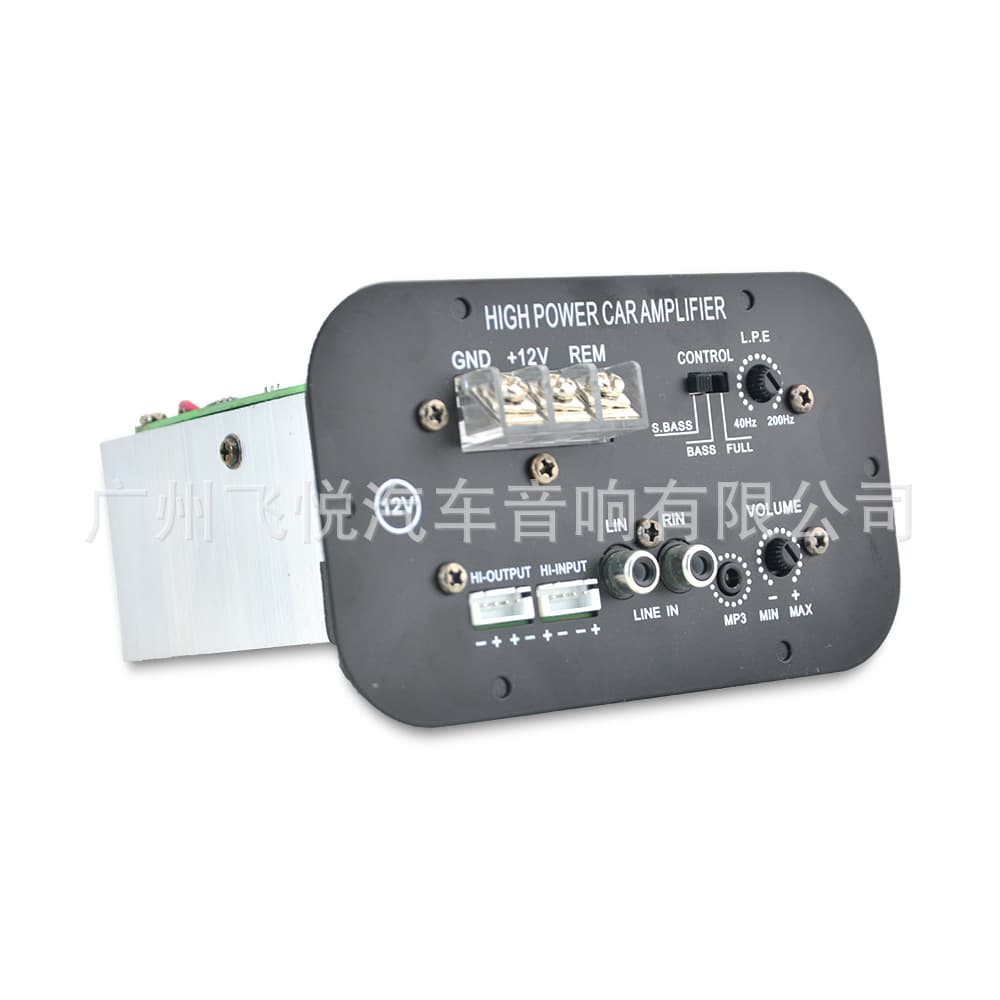 Factory Direct Car Subwoofer 12V Car Amplifier Circuit Board 80W Modified Amplifier Panel