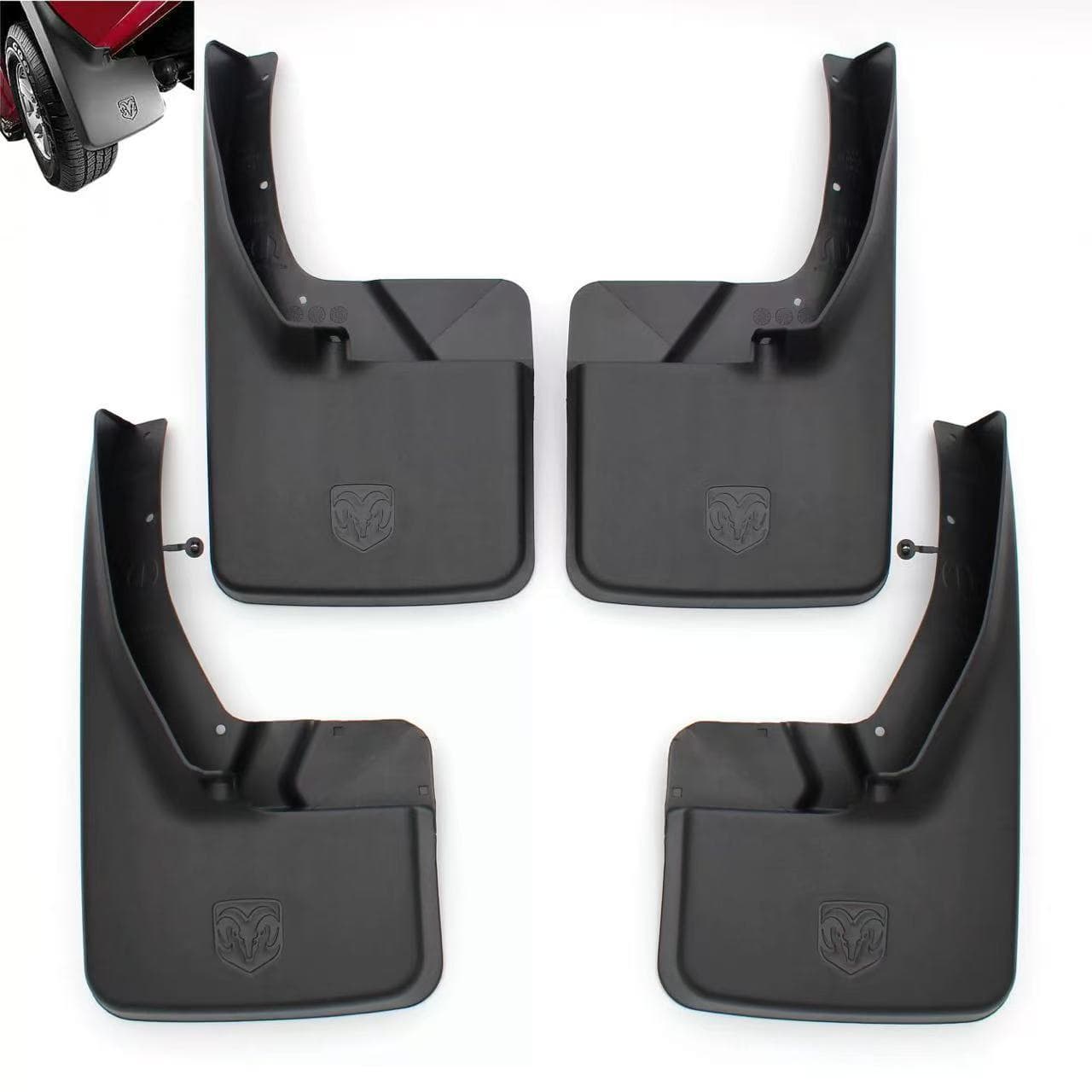 Compatible with Dodge Ram 1500 2500 Car Tire Mud Flaps Fender Splash Guards 08-18