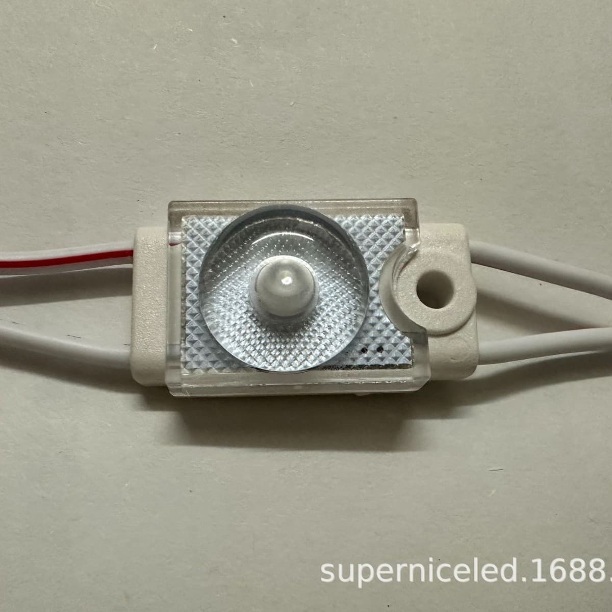 High-efficiency 170LM/W 2835 LED injection-molded module with 1 lamp for advertising sign illuminated letters, waterproof advertising module