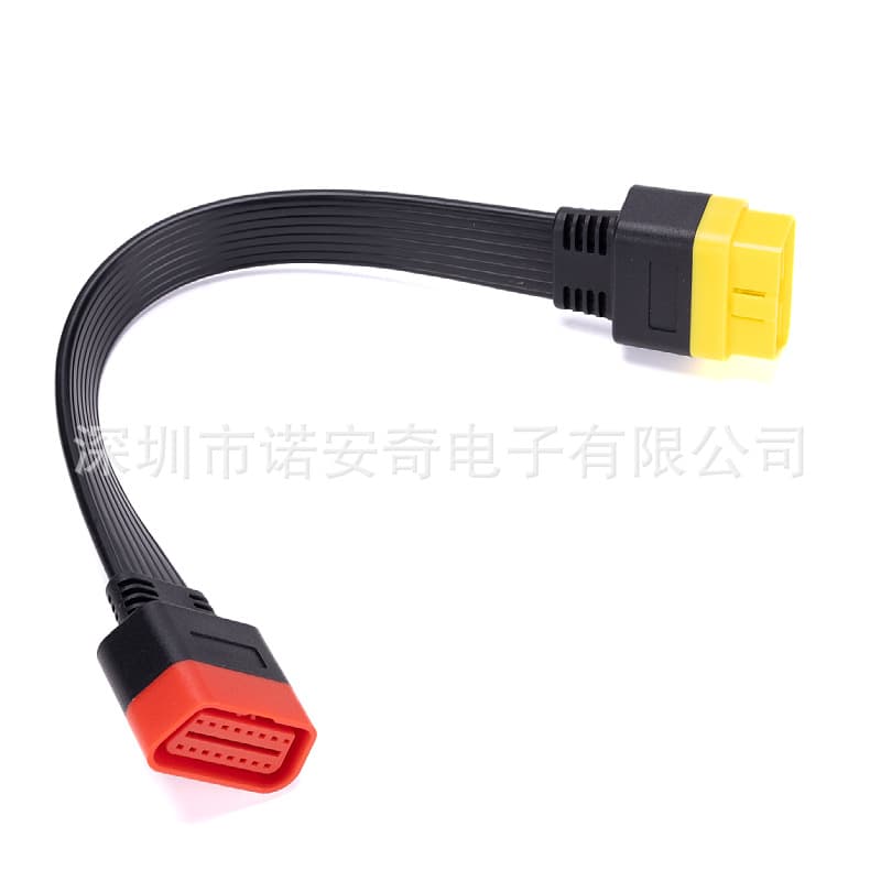 OBD2 Extension Cable for Car Diagnostic Tool Vehicle Computer X431 Extension Cable Converter Plug Male to Female Adapter Cable