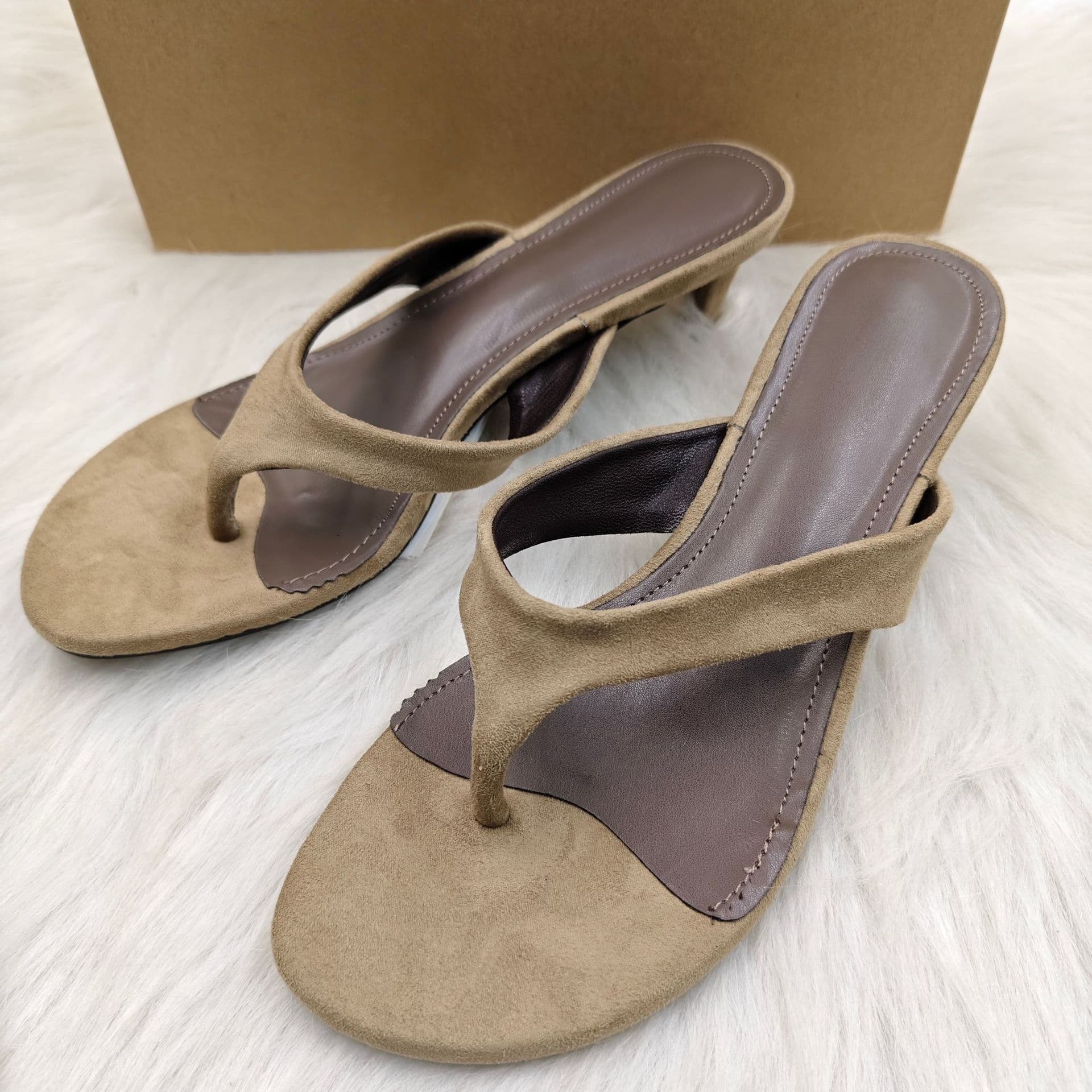 ZA2026 flip-up wedge sandals fairy summer new wedge open toe high heels fashionable round toe color matching