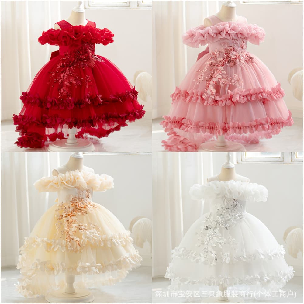 Girls' dresses, children's dresses, party wedding dresses