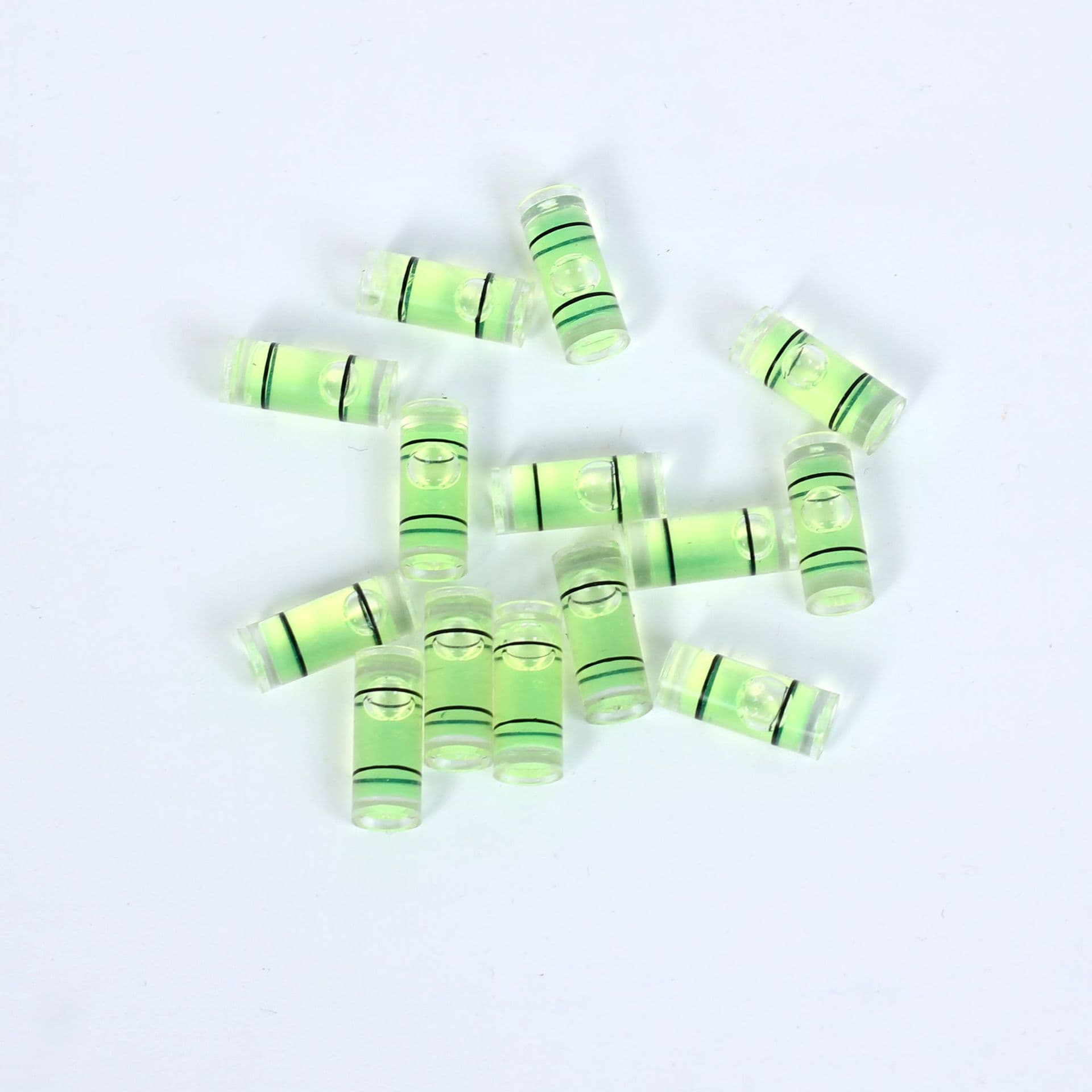 Sales of Various Specifications Cylindrical Bubble Level, Spirit Level, Green Frame Level, TV Stand Leveling Bubble