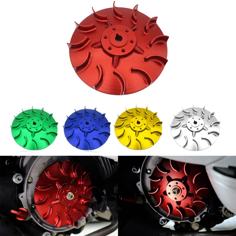 For Vespa Primavera Sprint 150 Modified Fan Aluminum Alloy Cooling Fan Decoration