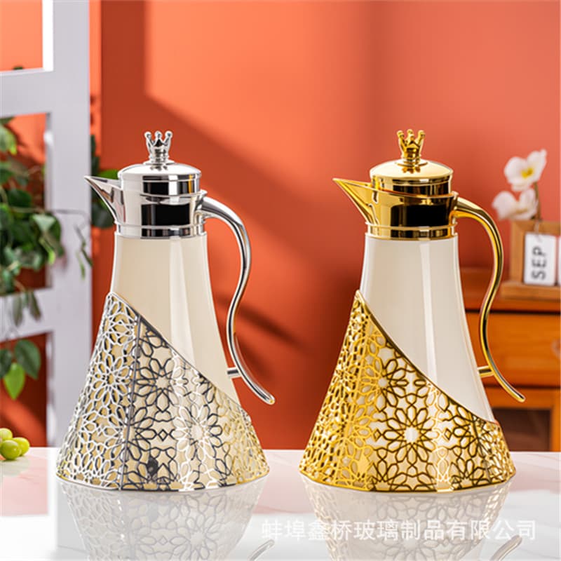 New Light Luxury Gold Arabic Insulated Coffee Pot Home Use Insulated Kettle Event Opening Gift Casual Gift