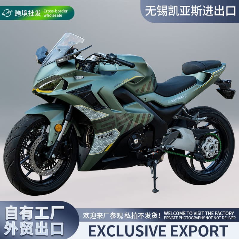Cross-border Ducati DK400 Motorcycle Export Large Displacement Heavy Motorcycle Dual Cylinder Water-Cooled Road Racing Bike
