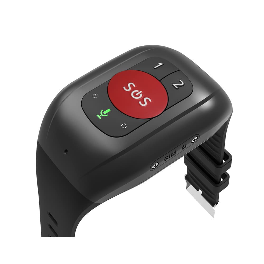 4G Smart Senior Phone Locator Watch with One-Key SOS Rescue Bracelet, GPS Cross-Border Anti-Loss