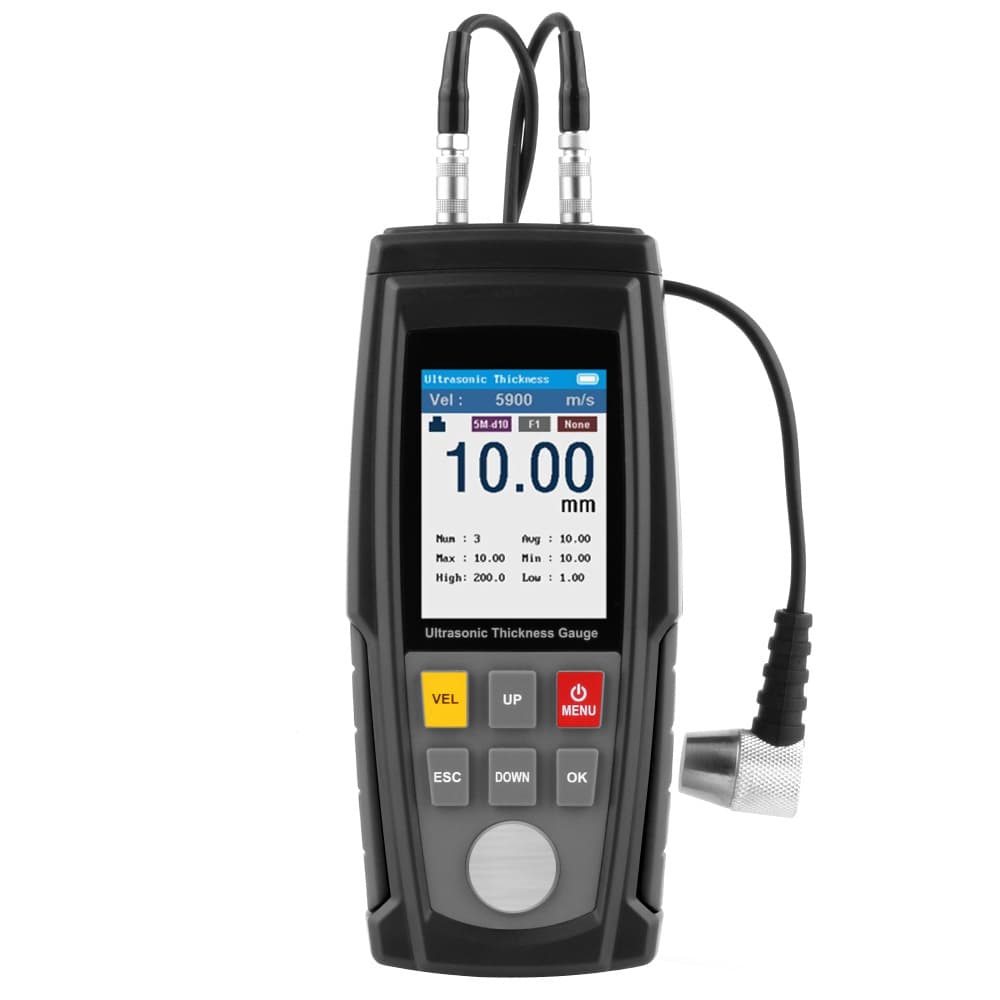 WT100A ultrasonic thickness gauge for metal, glass, etc., Ultrasonic thickness gauge Huitianyi