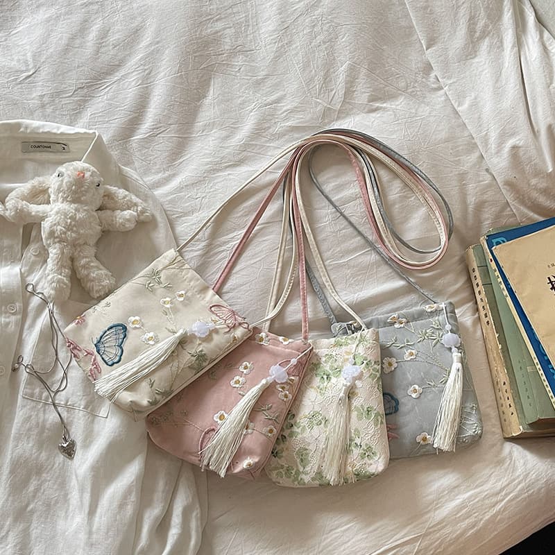 Cross-border high-quality new Chinese style ethnic style crossbody bag for women 2026 new fashion embroidered national style mobile phone small bag