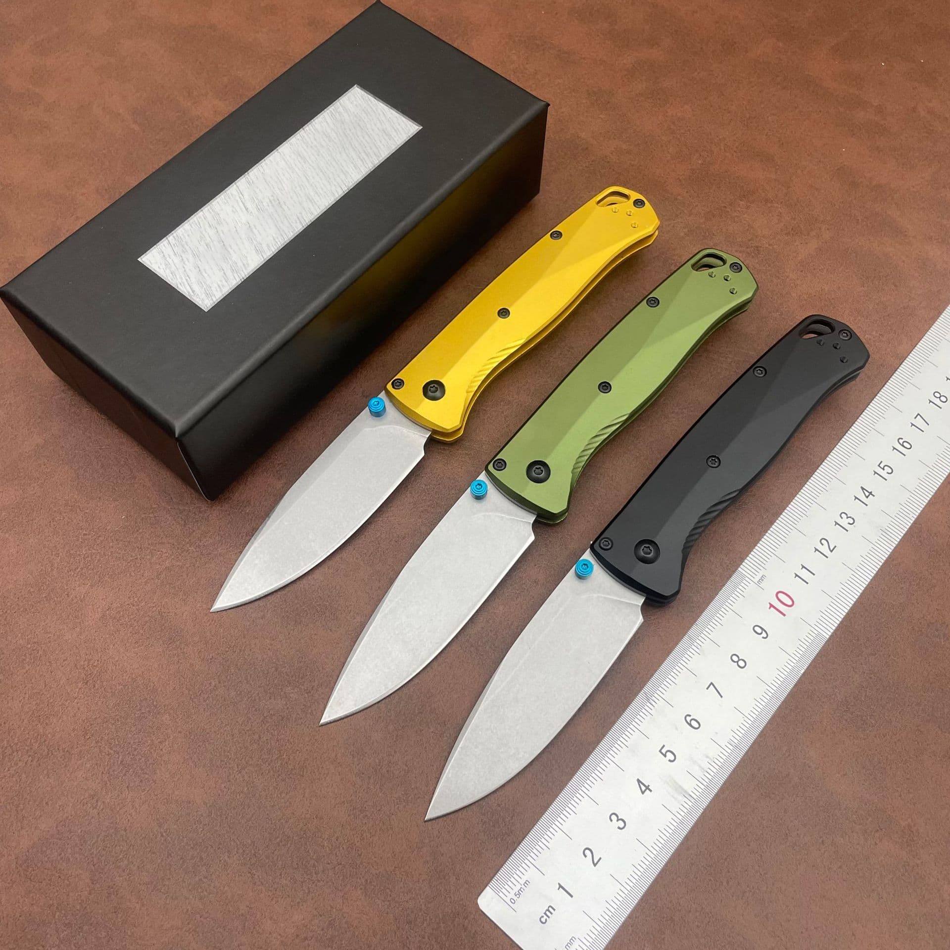 Cross-Border Butterfly 535BK-07 Folding Knife Ball Bearing Aluminum Alloy High Quality Folding Knife Outdoor EDC Knife