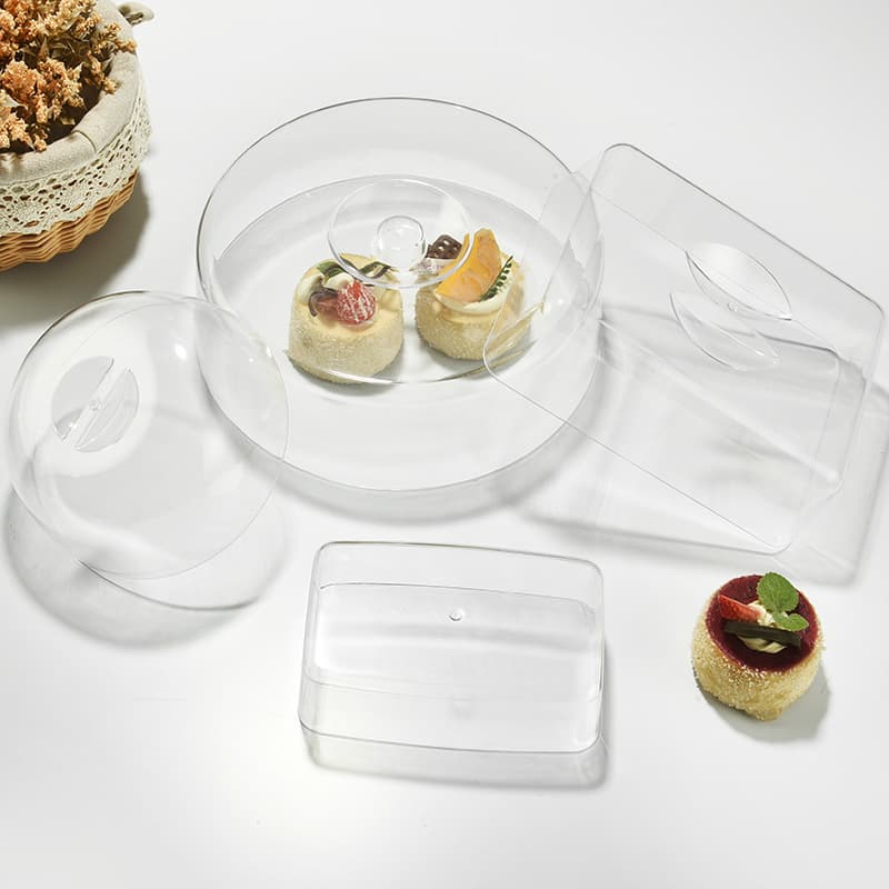 Acrylic Transparent Lid Dessert Lid Cake Lid Nanmu Butter Lid Cheese Portioning Amazon Best Seller