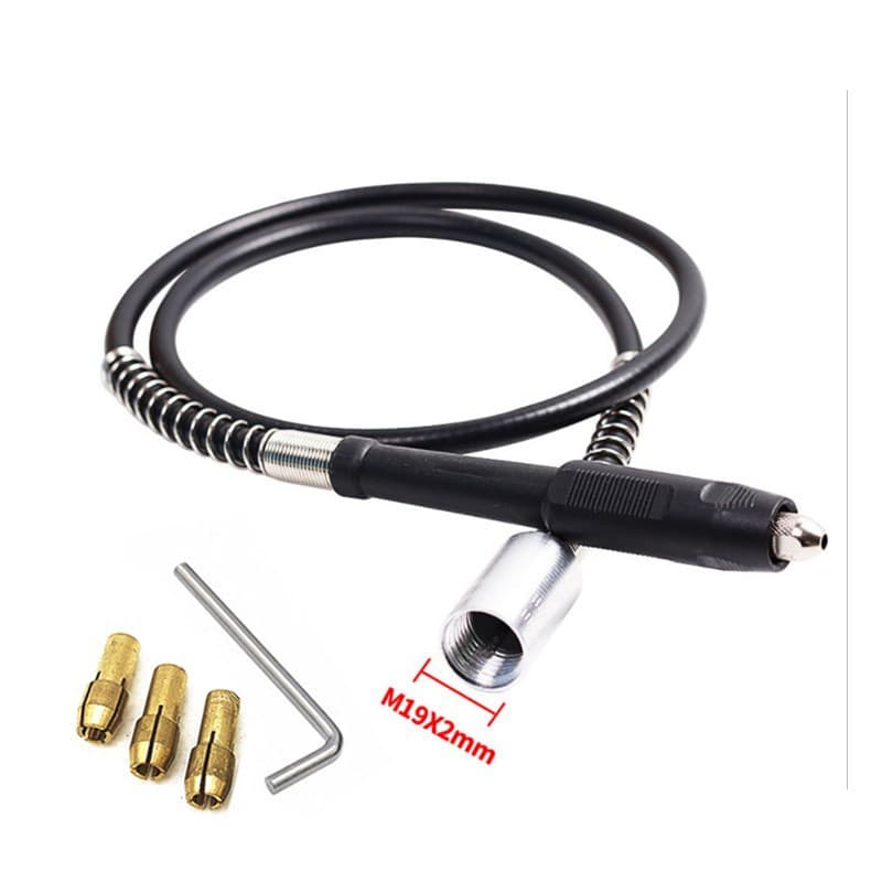 Electric Grinder Flexible Shaft Accessories, Flexible Shaft Engraving Pen, Grinding and Engraving Machine Accessories Kit
