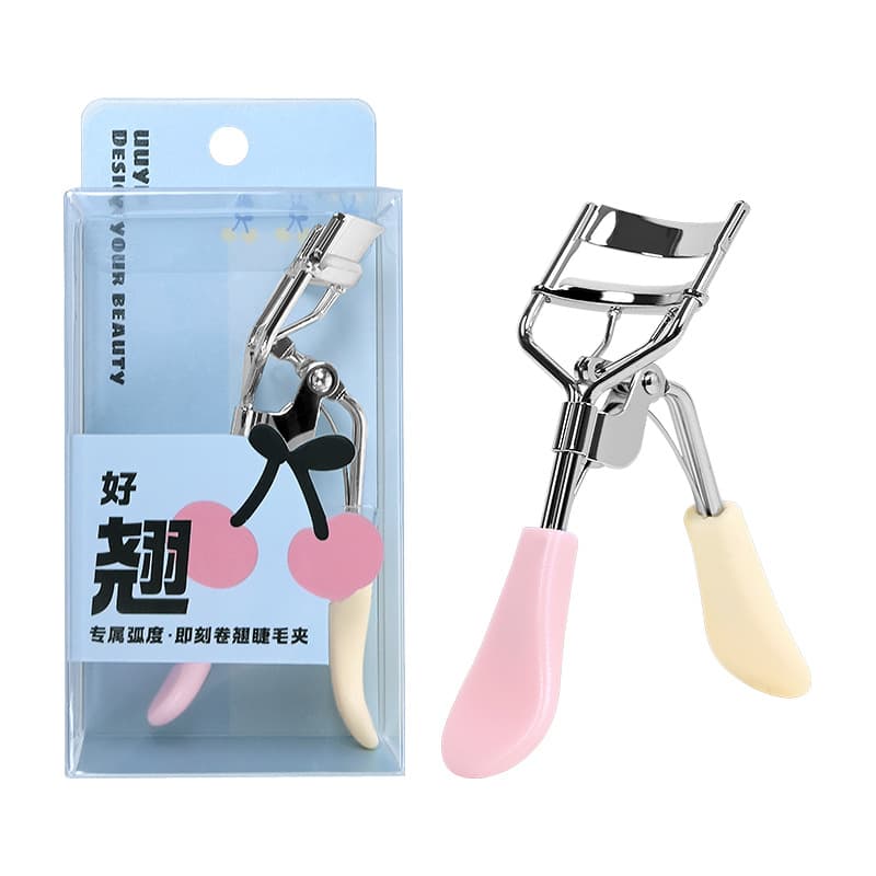 Beginner Eyelash Curler Tool Long-Lasting Curl Sunflower Shape Portable Eyelash Curler