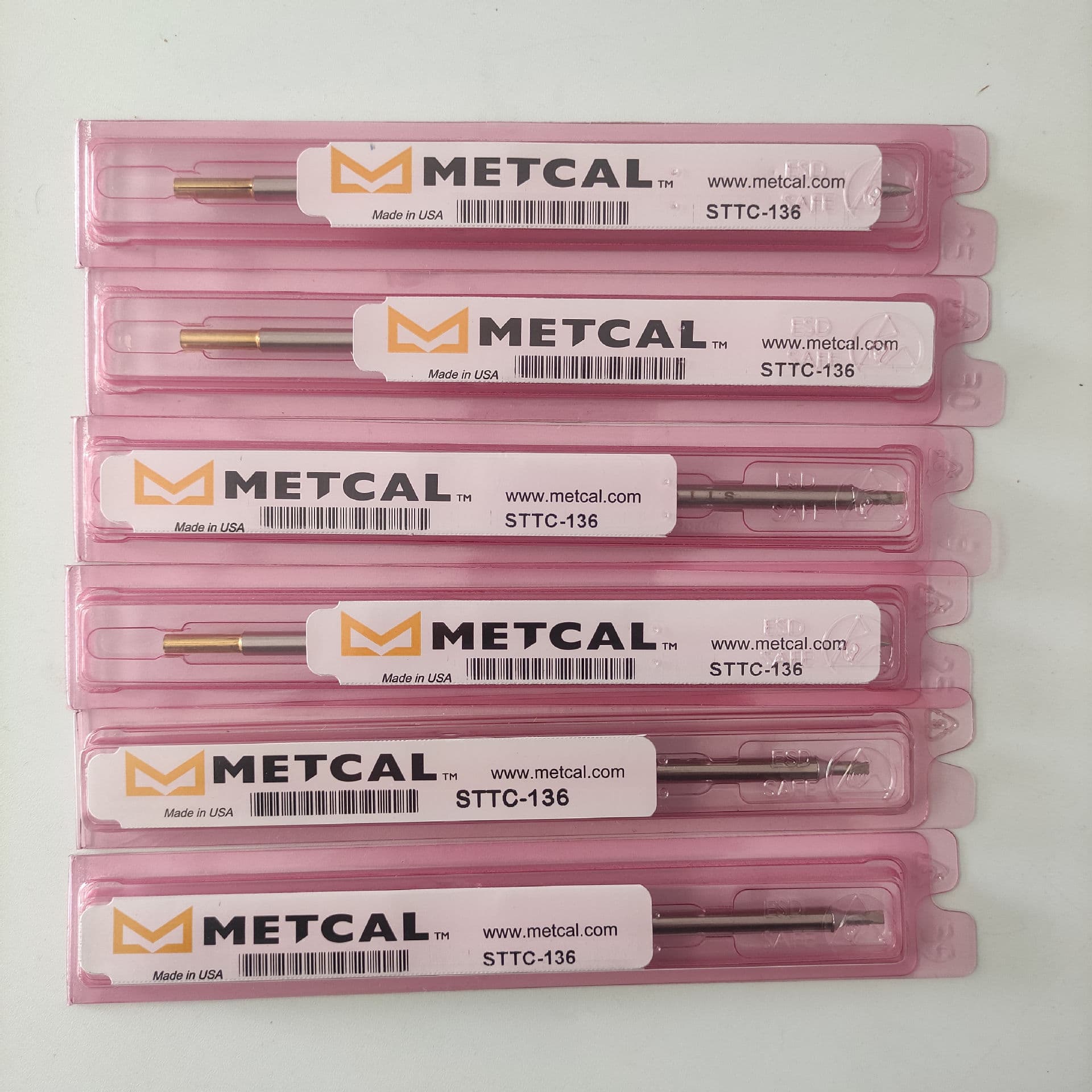 OKI METCAL STTC-136 Lead-Free Soldering Iron Tip MX-RM3E/MX-H1-AV (USA)