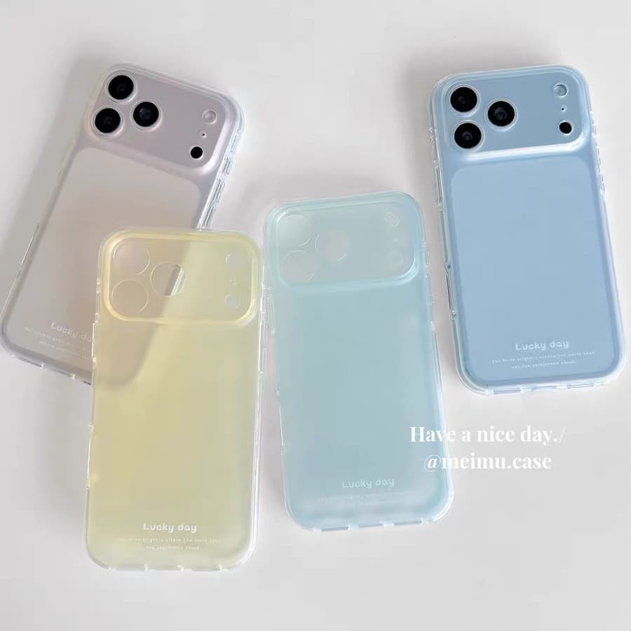 Solid Matte Frosted Case for iPhone 17 Pro Max, Apple 16 Candy Color 15 Premium Minimalist Semi-Transparent