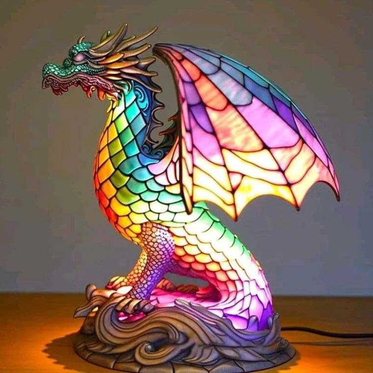 Cross-border Magic Color Exotic Animal Lamp Image Sculpture Color Light Design USB Plug Light Switch Ornament