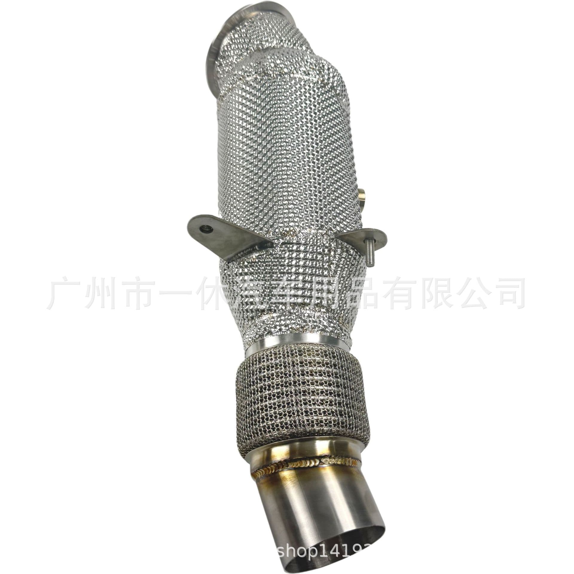 Suitable for BMW X3M head section X4M X5M X6M Z4 modified head section with three-way front exhaust pipe straight through