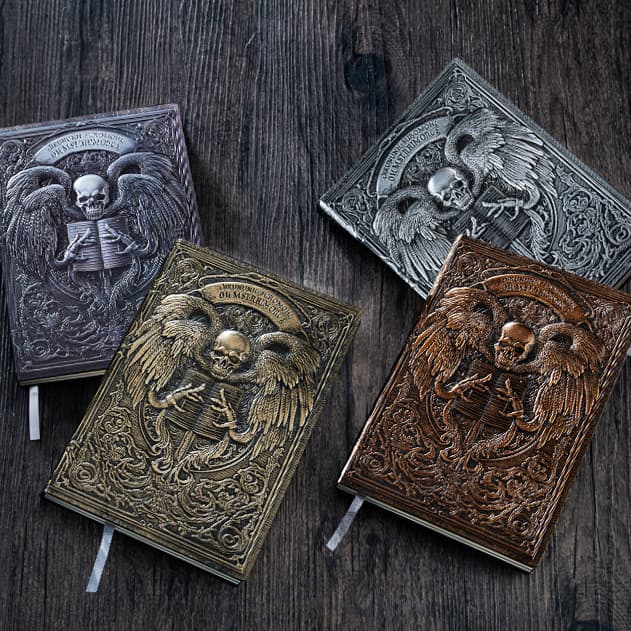 Angel of Death Notebook Personalized Embossed Writing Journal Dark Style Gift Collectible Notebook Factory Direct Sale