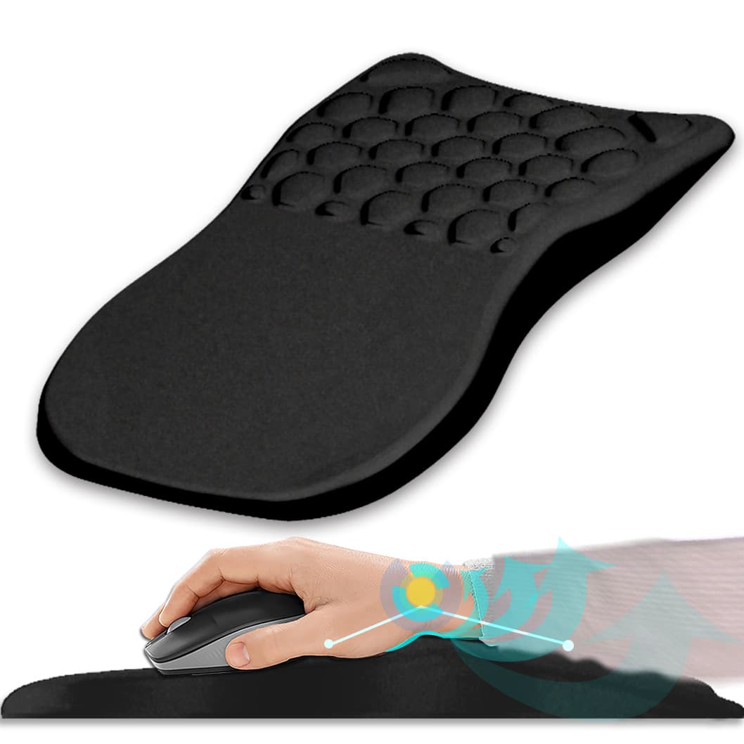 New Arrival Cat Ear 3D Wrist Rest Mouse Pad Ergonomic Wrist Support Cushion Soft Massage Mouse Pad