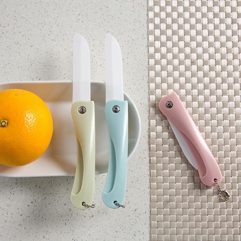 Wholesale Ceramic Folding Knives for Home Use, Sharp Kitchen Peelers and Baby Food Cutlery