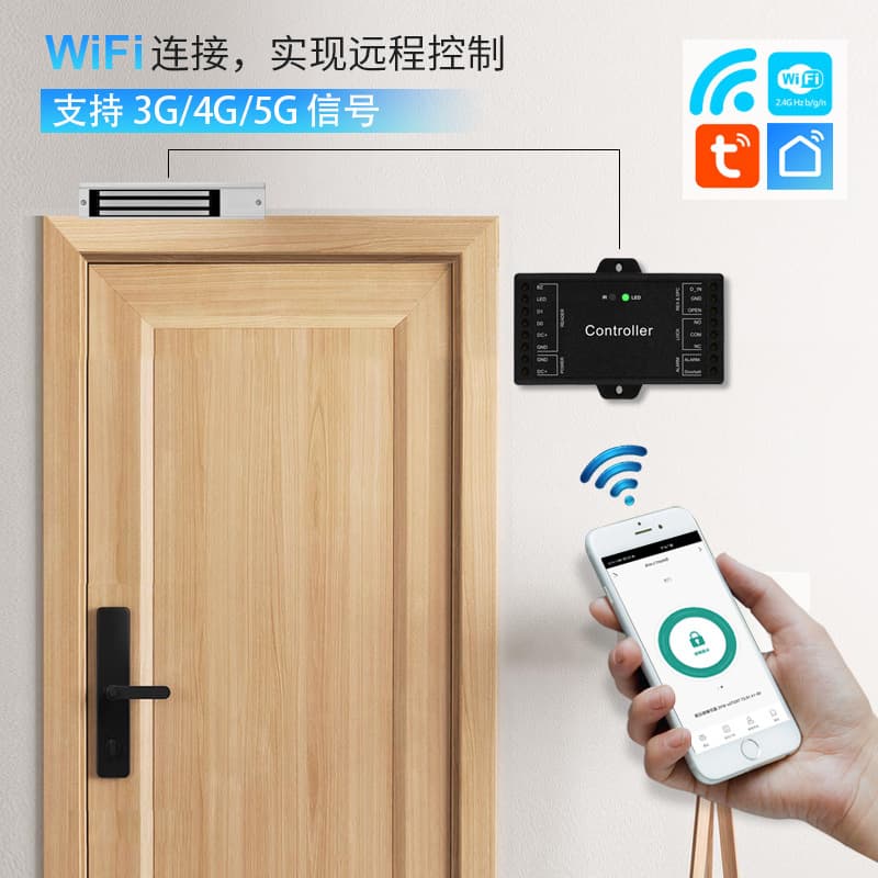 Factory direct supply ABS graffiti WiFi mini controller supports Wiegand 26~58