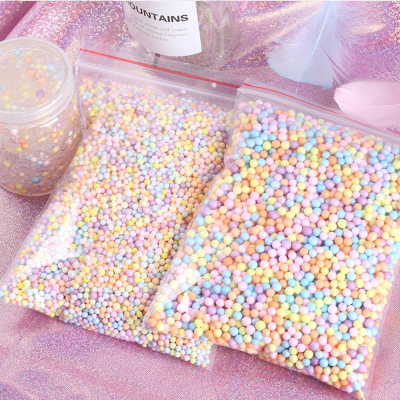 Internet celebrity Bobo Ball Macaron Foam Ball Flow Planet Douyin Internet celebrity filler color foam ball small particles