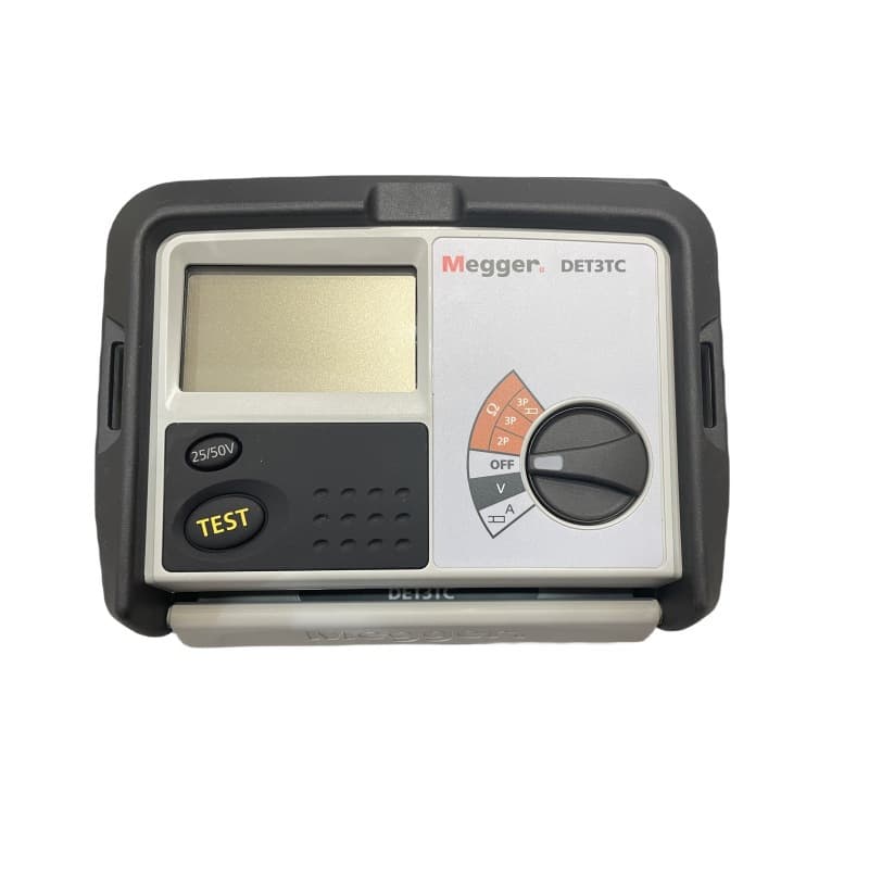 MEGGER DET3TC Ground Resistance Tester, Three-Electrode Ground Resistance Tester, Genuine Product from the UK