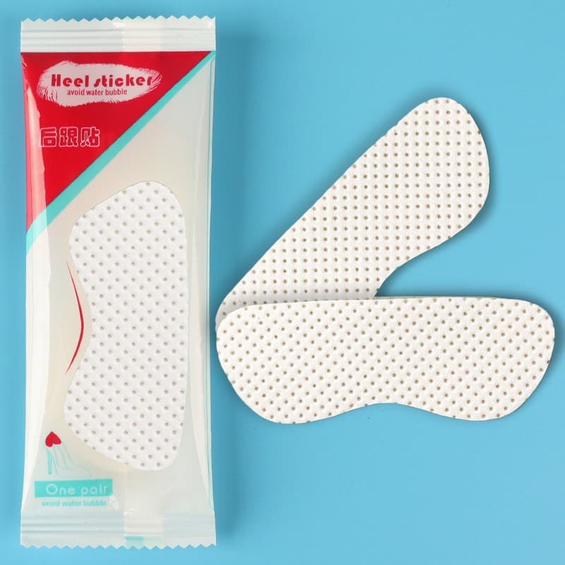 Heel Pads as Small Gifts, Leather-Textured Anti-Blister Heel Cushions, Portable Shoe Patches for On-the-Go Use