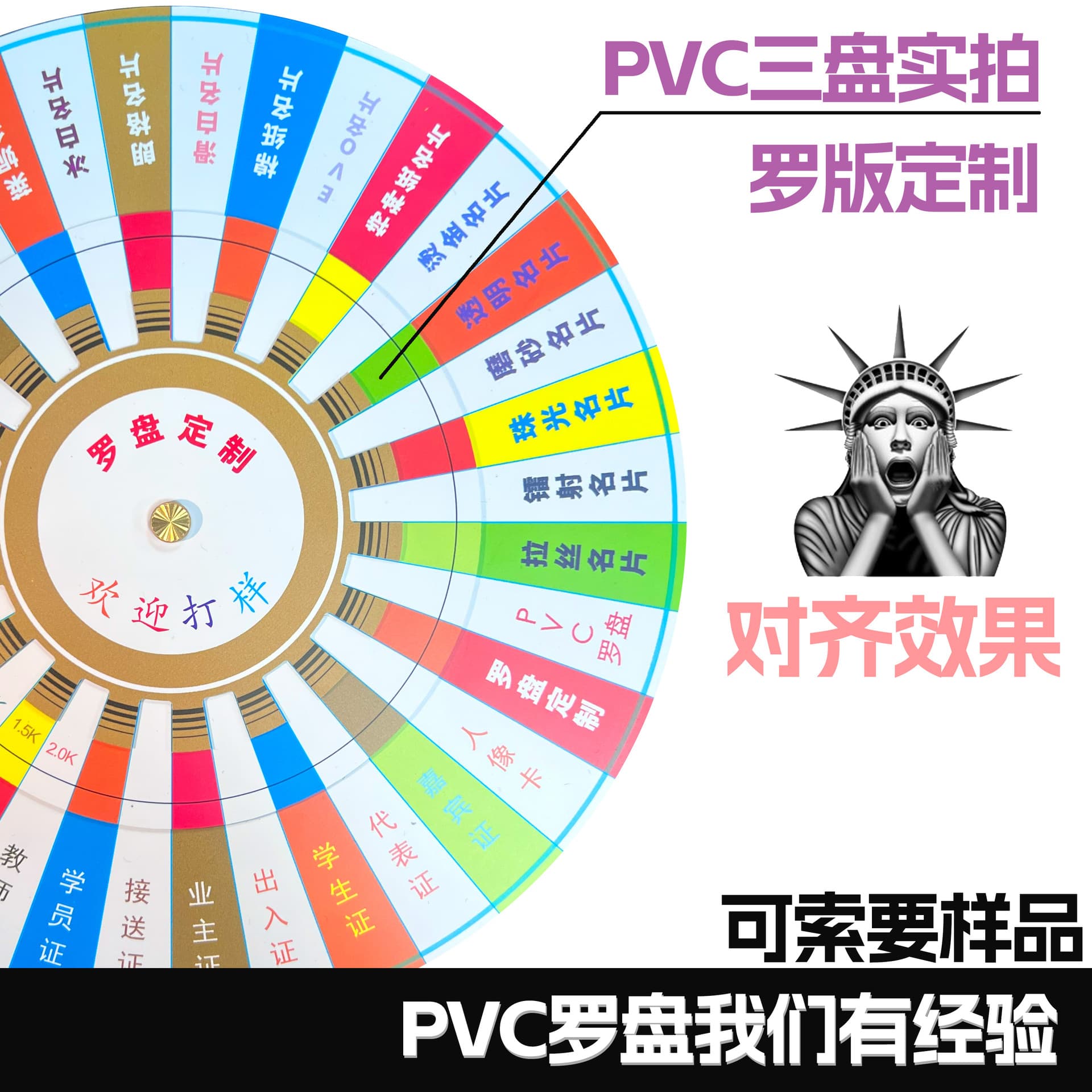 PVC Feng Shui Compass High-Precision Sanyuan Comprehensive Disk Chinese Medicine Round Disk Weight Loss Indicator BMI Dial Xuan Kong Professional