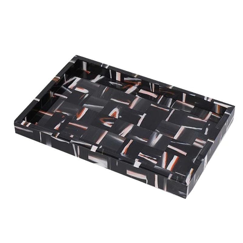 Acrylic hotel supplies tray storage box display water cup holder toothbrush and disposable toothbrush holder