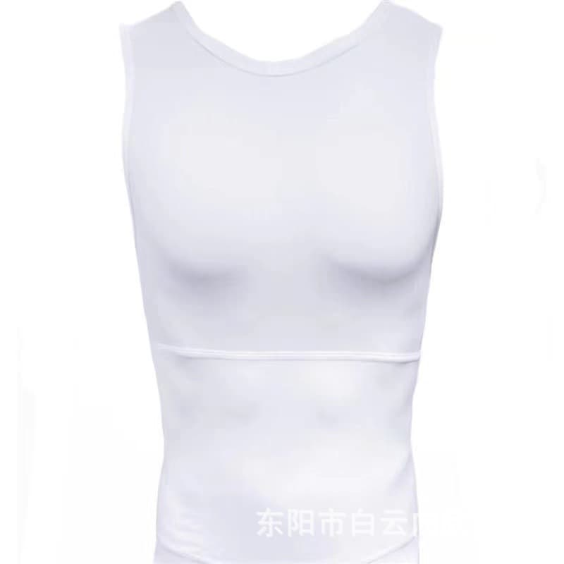 New 3rd Generation Slimming Abdomen and Chest Tightening Men's Vest Amazon Style Dancing Shapewear