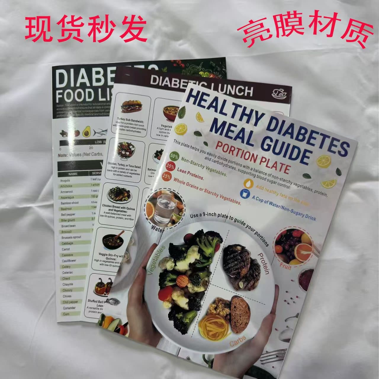 Direct supplier instant shipping healthy food meal guide and food list for healthy eating