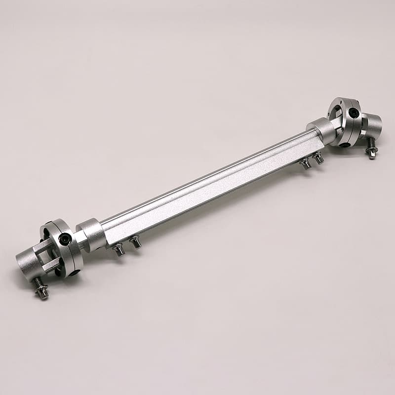 Lightweight Double Bass Drum Pedal Connector Rod, Aviation Aluminum Alloy, Universal for Jazz Drum and Electronic Drum